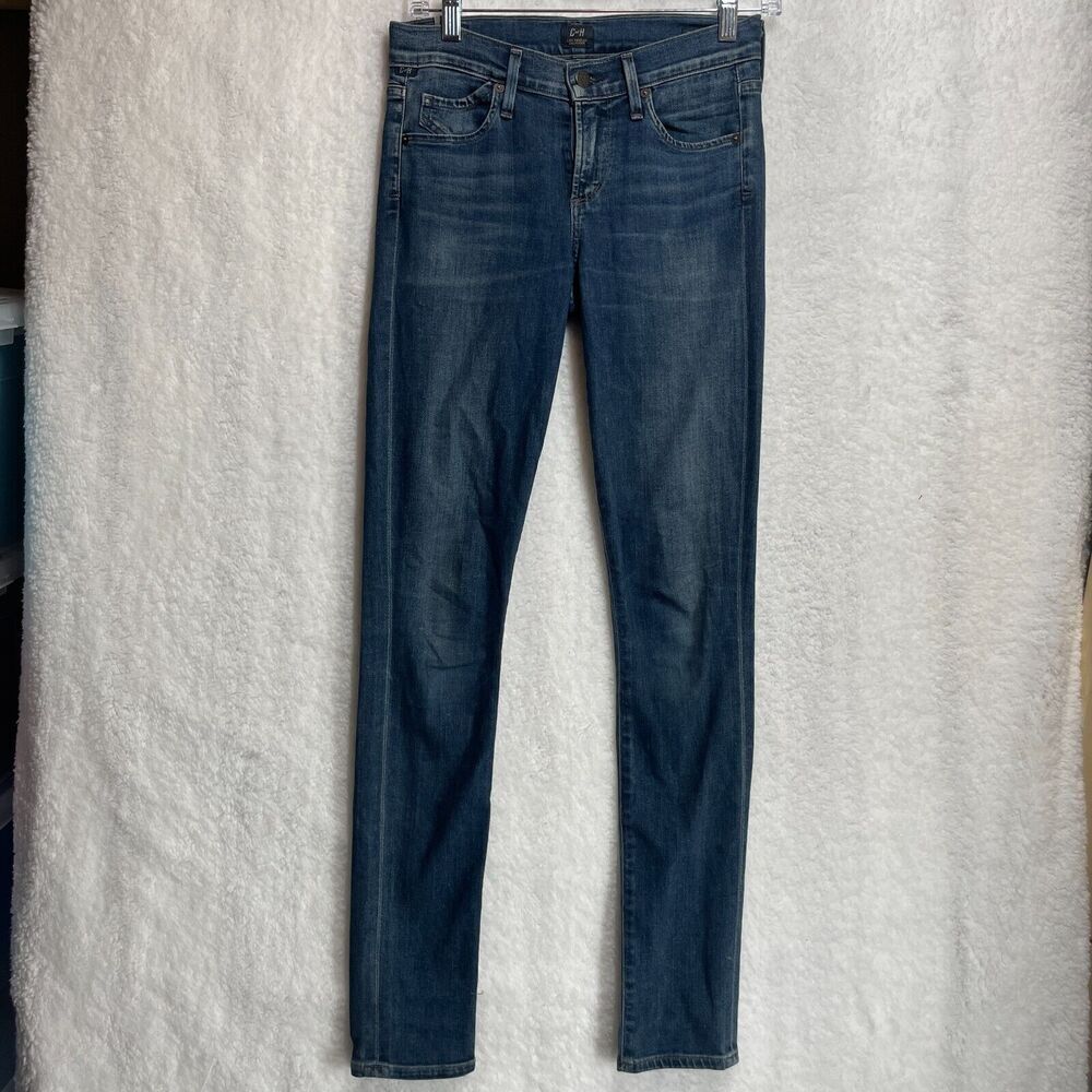 Citizens of Humanity Jeans Women's Size 24 Avedon‎ Skinny Dark Wash Low Rise